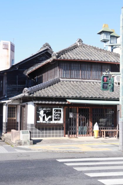 栃木市　蔵の街　カフェレストランコーヒー　着物レンタル