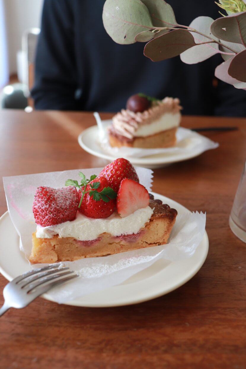 宇都宮FutaarasanCafe 二荒山カフェ　テイクアウト　ケーキ